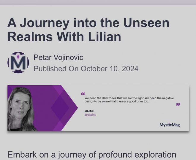 A Journey into the Unseen Realms